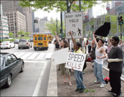 Stop In The Name Of Traffic Safety, B.P.C. Says | AmNewYork