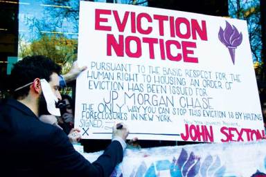 evict