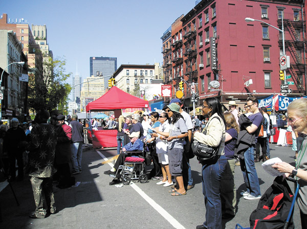 Enthusiastic crowds cheer for the performers.