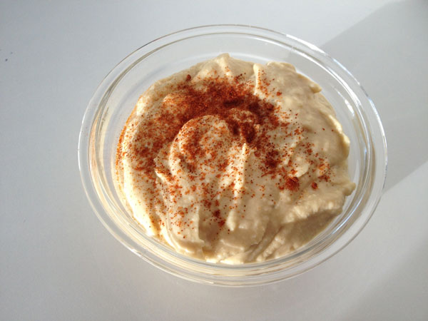 Make a healthy dip for the party, like hummus.