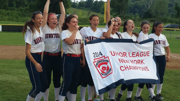 Photos courtesy of the Downtown Little League The 14-year-old champs.