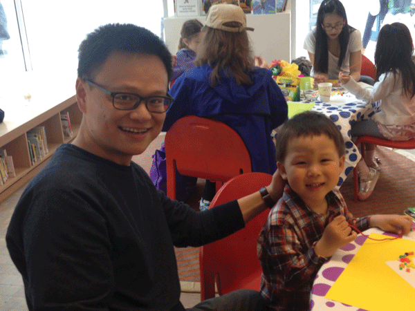 Photo courtesy of The New York Public Library Toddler Story Time at the Battery Park City Library branch