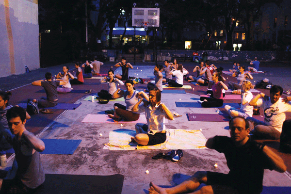 Photo by Ron Haviv/VII Candlelight yoga, soothing reflexology and a challening bootcamp are all on the plate, when Mathews-Palmer Park hosts Healthy Hell’s KitcheNights. 