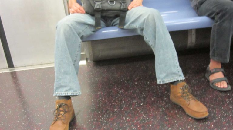 Man spread or Manspread