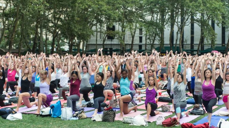 Get fit for free: Outdoor yoga, dance, pilates and more this week