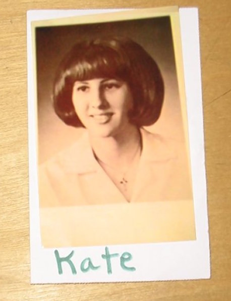 Kate Walter as a senior in her 1966 high school yearbook photo.