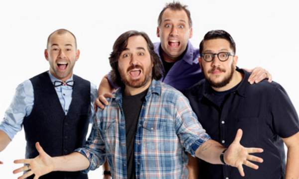 Brian “Q” Quinn, James “Murr” Murray, Joe Gatto, and Sal Vulcano.