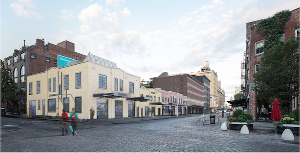 The same view with the proposed redevelopment, which can now move ahead. Rendering by BKSK Architects. 