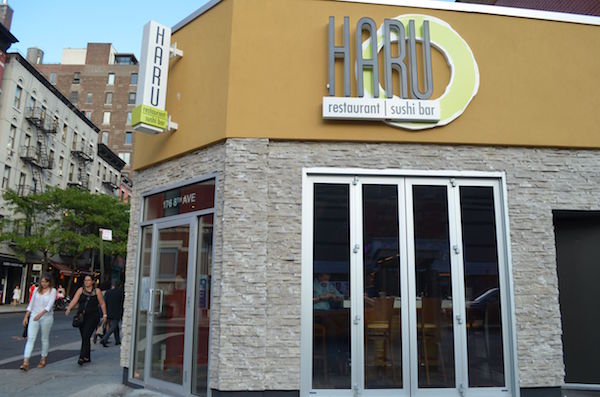 Haru Sushi’s newest location is at the corner of W. 19th St. & Eighth Ave. Photo by Alex Ellefson.