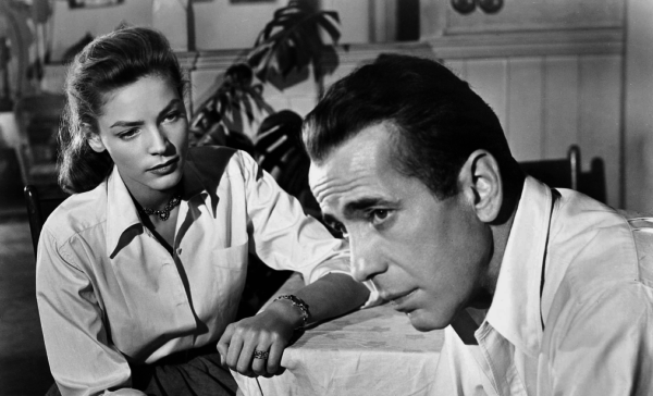 Lauren Bacall and Humphrey Bogart in John Huston’s “Key Largo.” | MUSEUM OF MODERN ART 