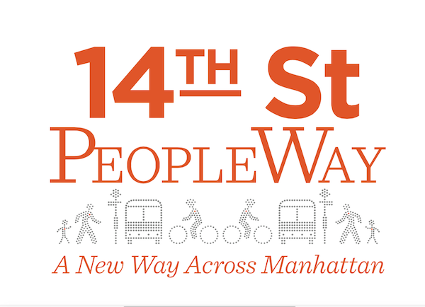 Commuter advocacy group Transportation Alternatives will give a presentation on “PeopleWay” at an Oct. 19 CB4 meeting. Image via transalt.org.