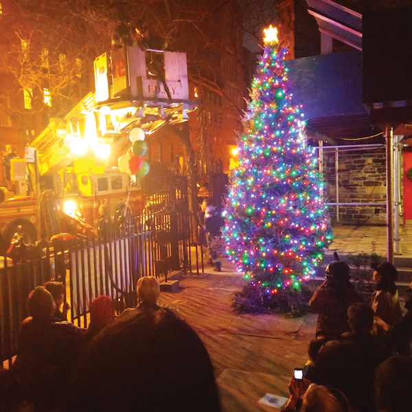 Holiday events at St. Peter’s Chelsea begin on Dec. 3, with a small book fair and tree lighting. Photo courtesy St. Peter’s Chelsea. 