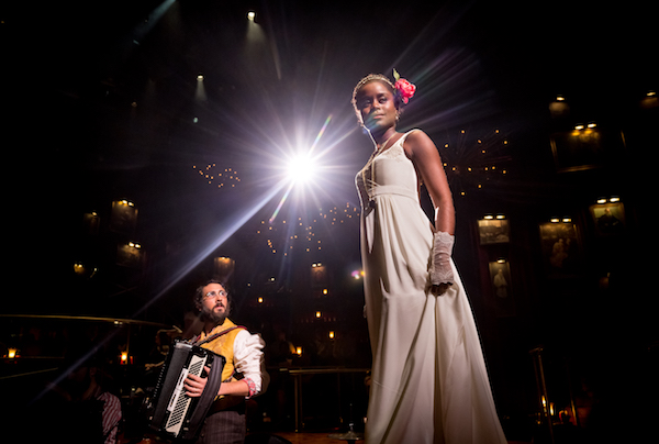 Josh Groban and Denée Benton in “Natasha, Pierre & The Great Comet of 1812,” now on Broadway. | CHAD BATKA 