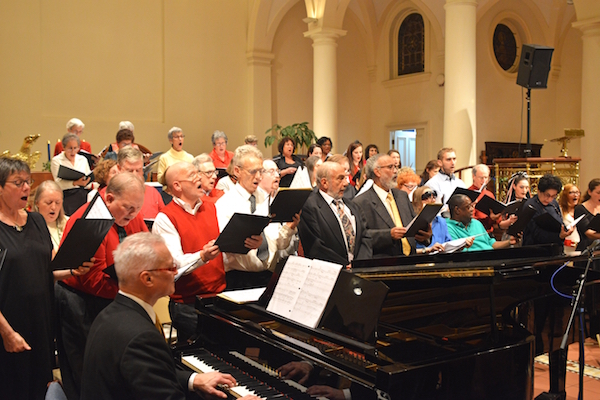 The NYC Community Chorus returns to Church of the Holy Apostles for its winter concert, on Dec. 18. Photo by Michael Clark Toomey.
