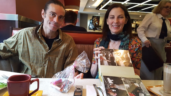 Nearly a year later, the happy couple showed Chelsea Now their wedding album, and a sample of the treats given to unsuspecting Tram riders. Photo by Dusica Sue Malesevic.