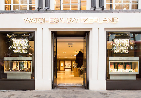 Watches of Switzerland will take its big leap across the pond with its 6,000 square-foot luxury timepiece showroom at Hudson Yards. Photo via watches-of-switzerland.co.uk.