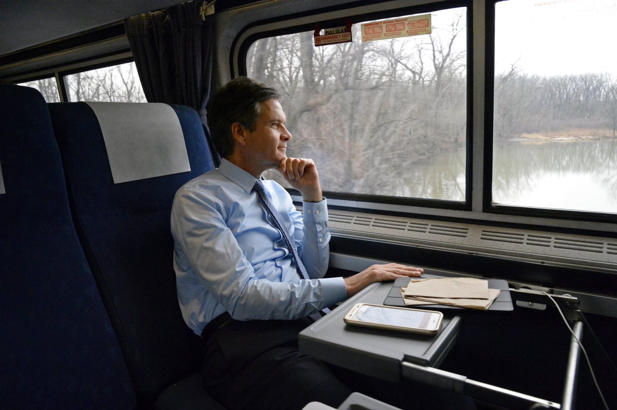 Is the country going off the rails? At least, state Senator Brad Hoylman will do his best to get Albany moving in the right direction. Photo by Jefferson Siegel