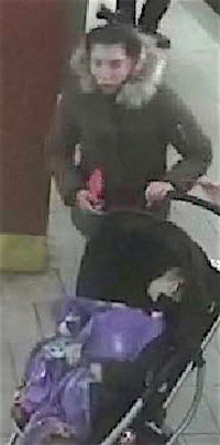 The alleged female suspect.