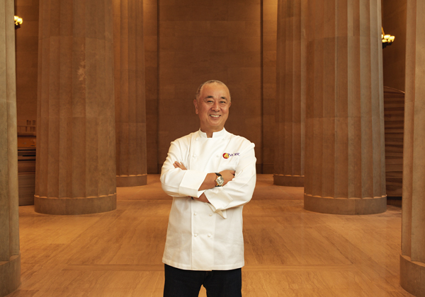 Photo by Mark Schafer Chef Nobuyuki Matsuhisa opens Nobu Downtown is opening on April 6 at 195 Broadway.