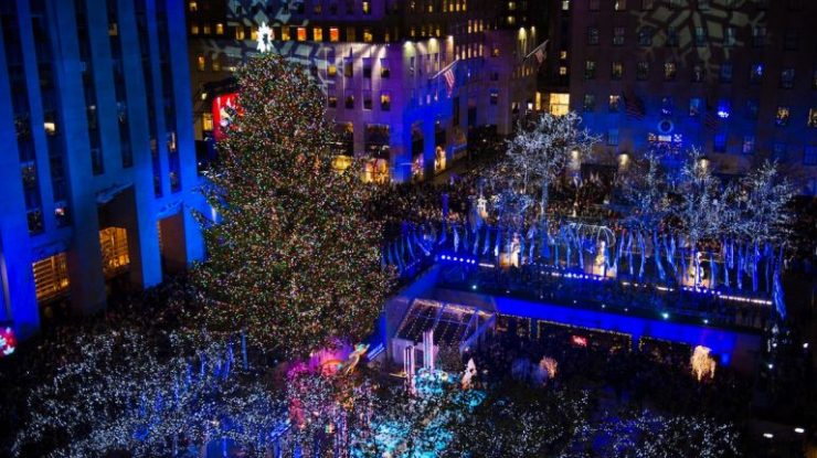 Rockefeller Christmas Tree Lighting Draws Thousands To Kick Off Holiday ...