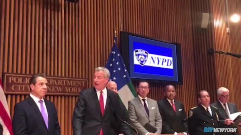 De Blasio: Proud the way New Yorkers have reacted to terror attack