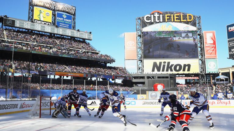 2022 Heritage Classic 12" Mini Round Sign Toronto Maple Leafs vs  Buffalo Sabres