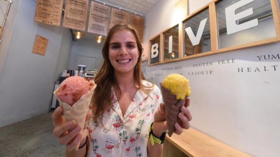 Ice cream that's good for you? LES shop Bive says its sweet treats have