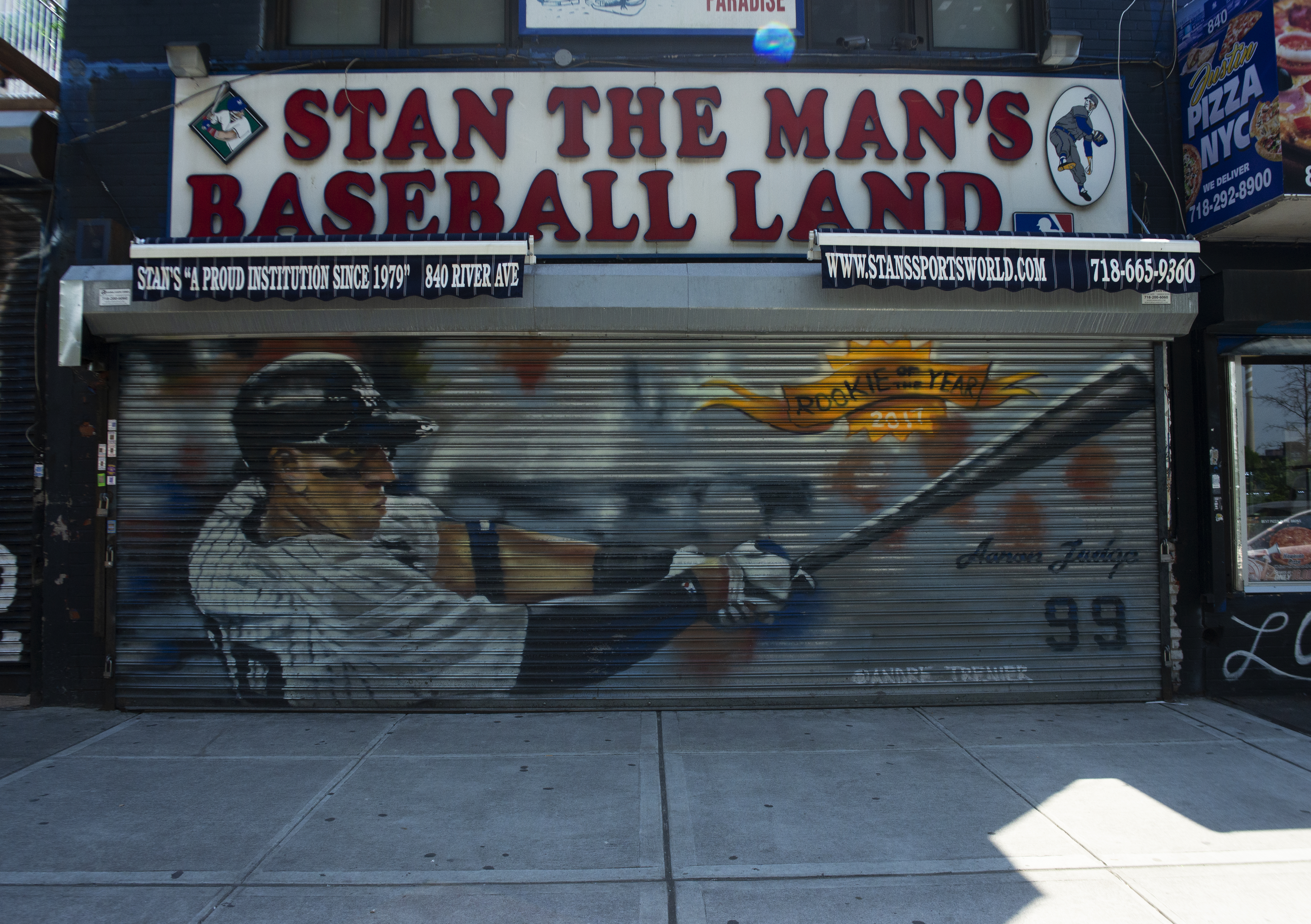 Diaz Jr. goes to bat for shops near Yankee Stadium