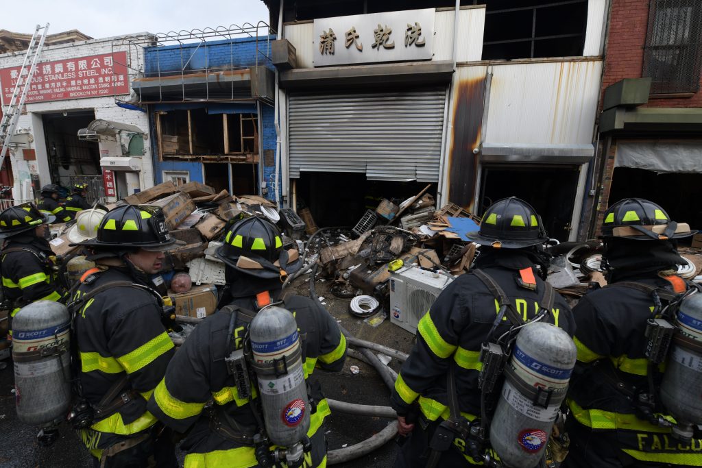 Six Firefighters Injured In Four-alarm Brooklyn Blaze | AmNewYork