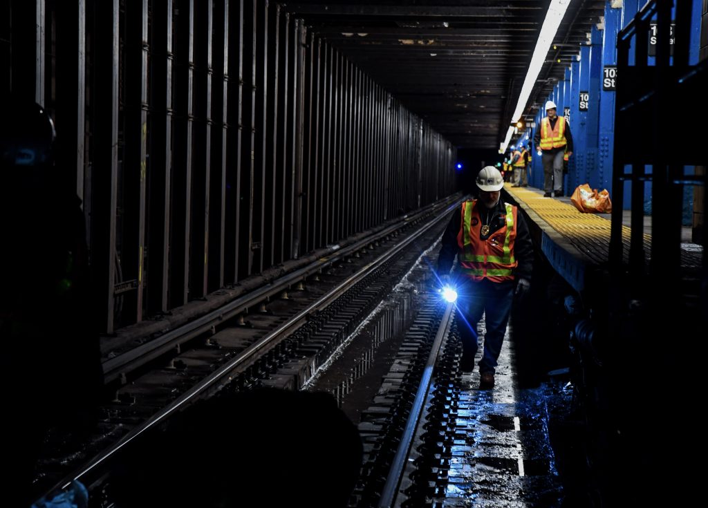 Yet another Manhattan water main break disrupts subway service – and ...