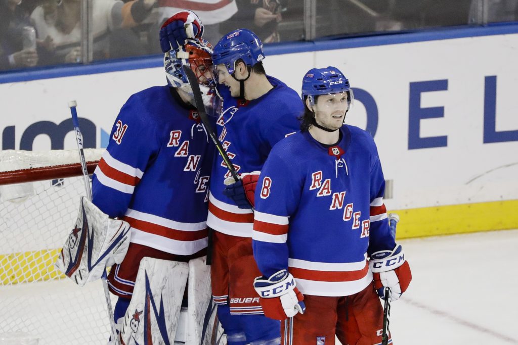 Shesterkin lifts Rangers to win over Avs in NHL debut