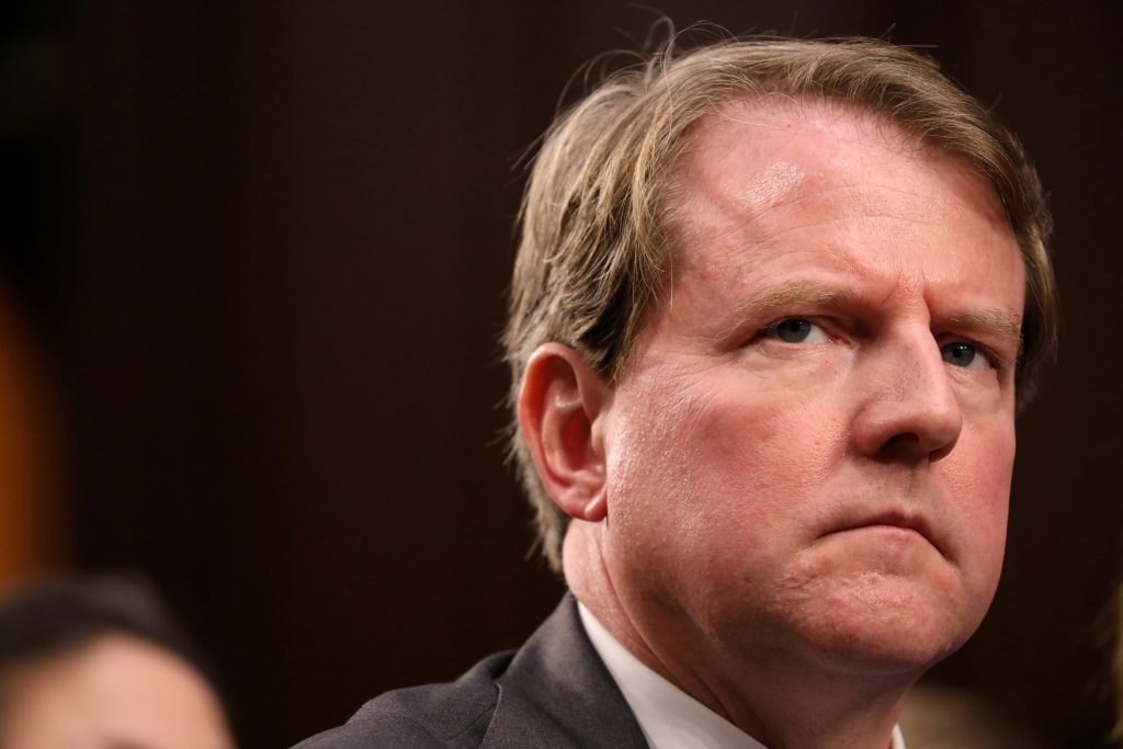 Trump Wins Bid To Block Mcgahn Testimony Sought By House Democrats