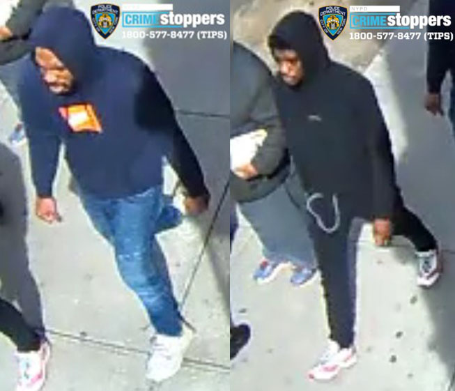 Two Men Sought For Robbing A Man At Knifepoint In Broad Daylight In The ...