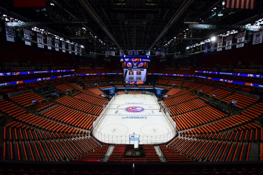 New York Islanders Barclays Center Inaugural Game Panoramic Picture –  Sports Fanz