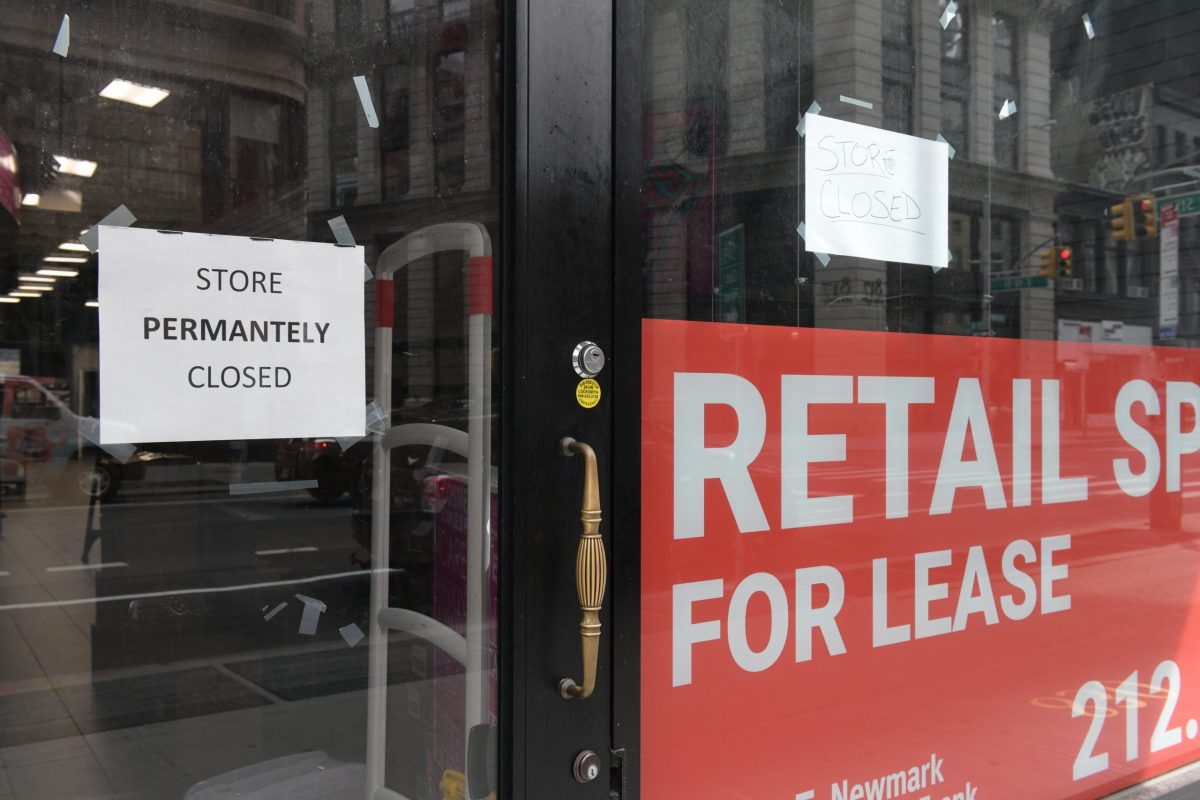 Vacant small businesses in Manhattan