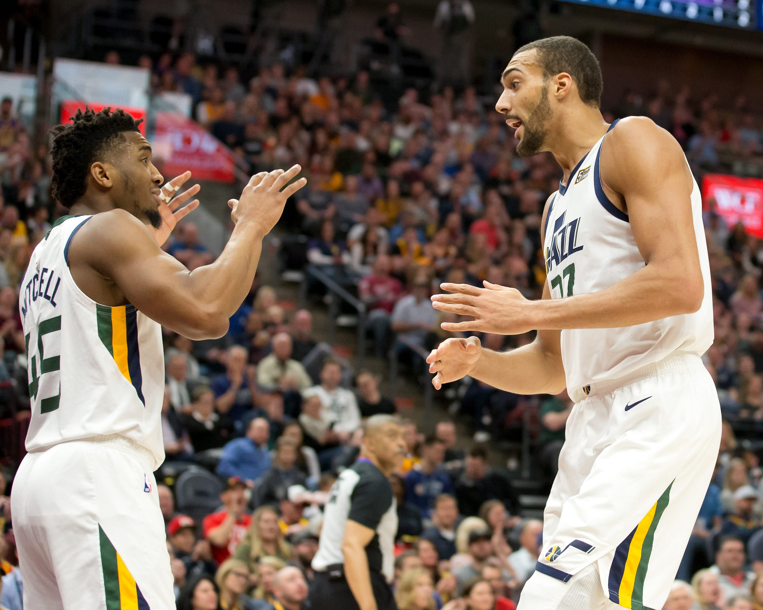 Donovan mitchell deals rudy gobert