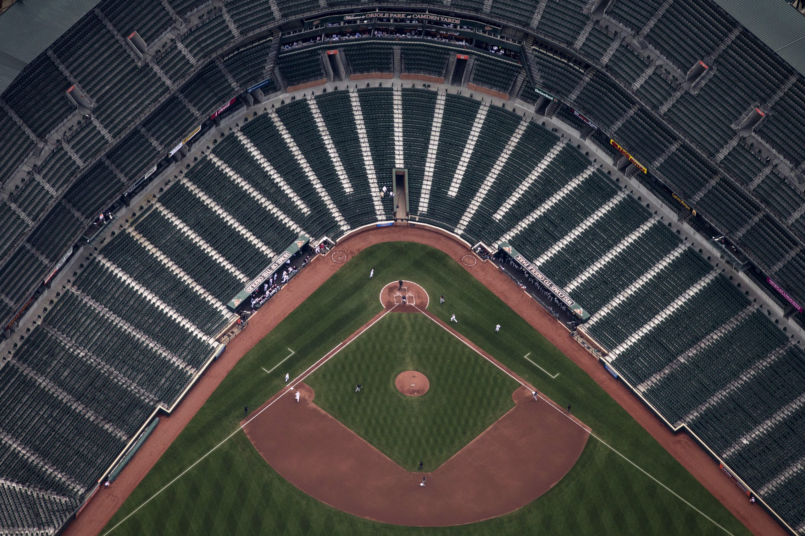 Briggs: Here's what it's like to attend an MLB game in an empty stadium