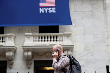 New York Stock Exchange opens during COVID-19