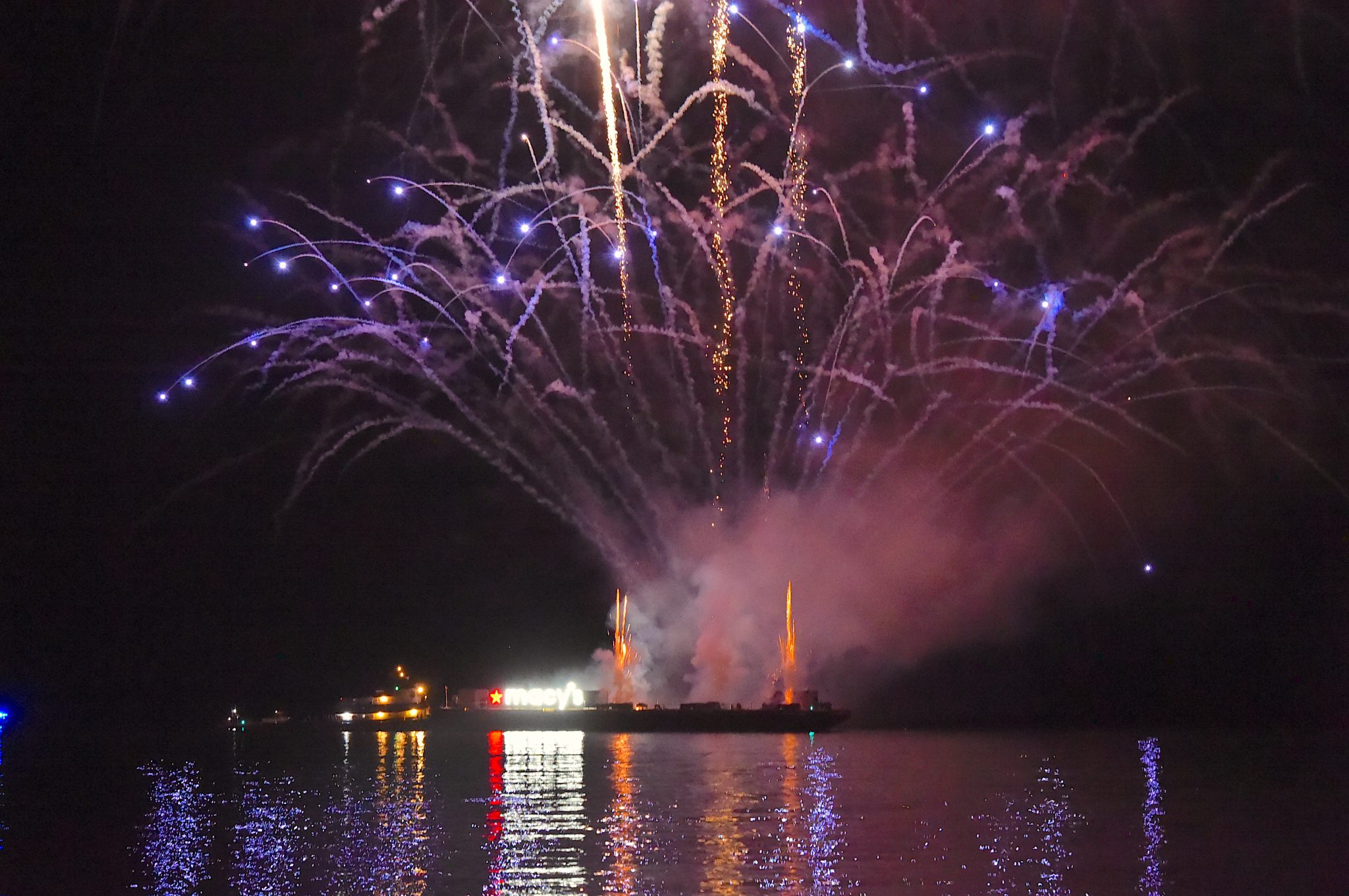 First night of Macy’s July 4 Fireworks lights up Coney Island for small