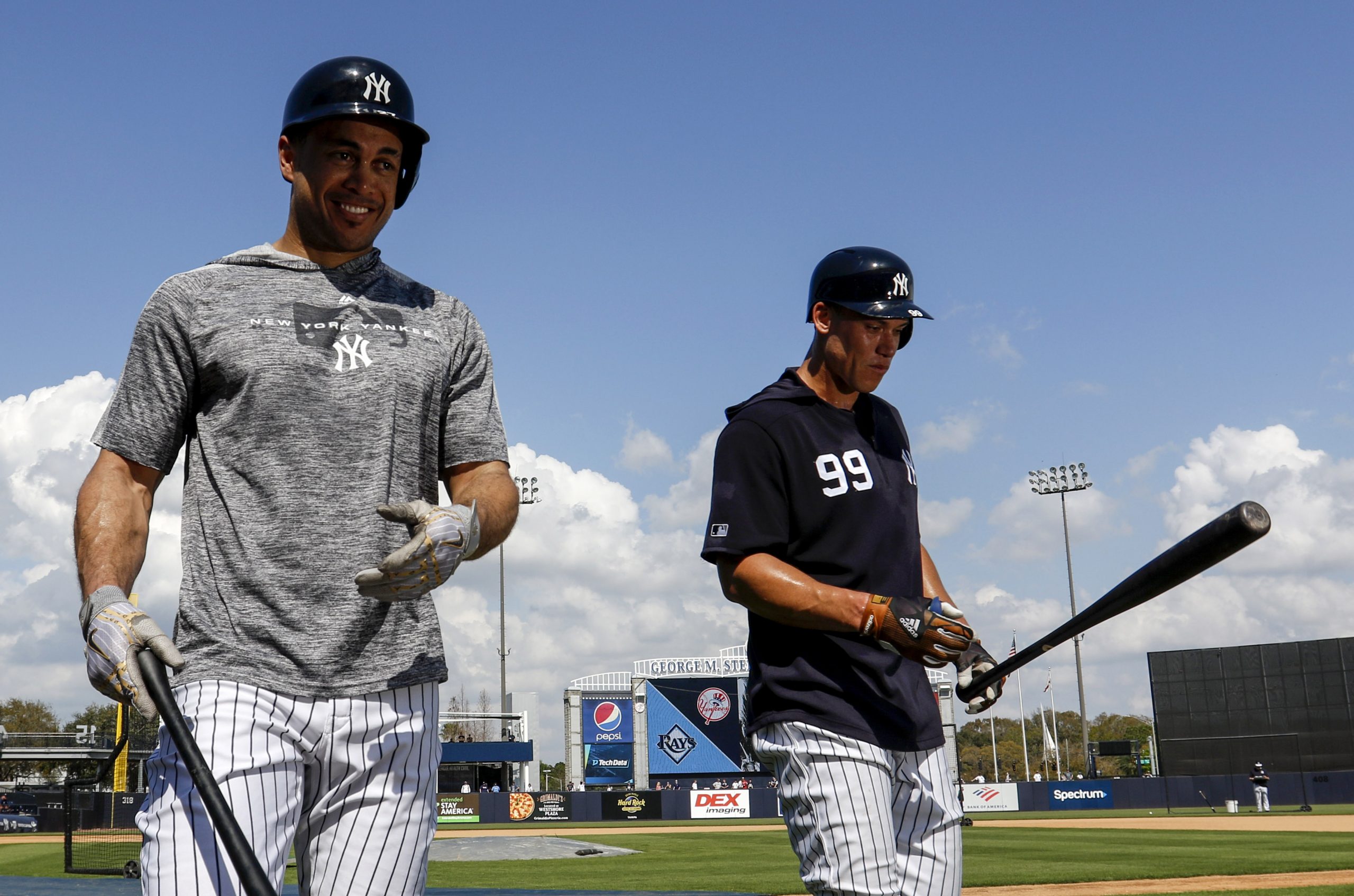 Cashman: Judge, Stanton both unlikely for Opening Day