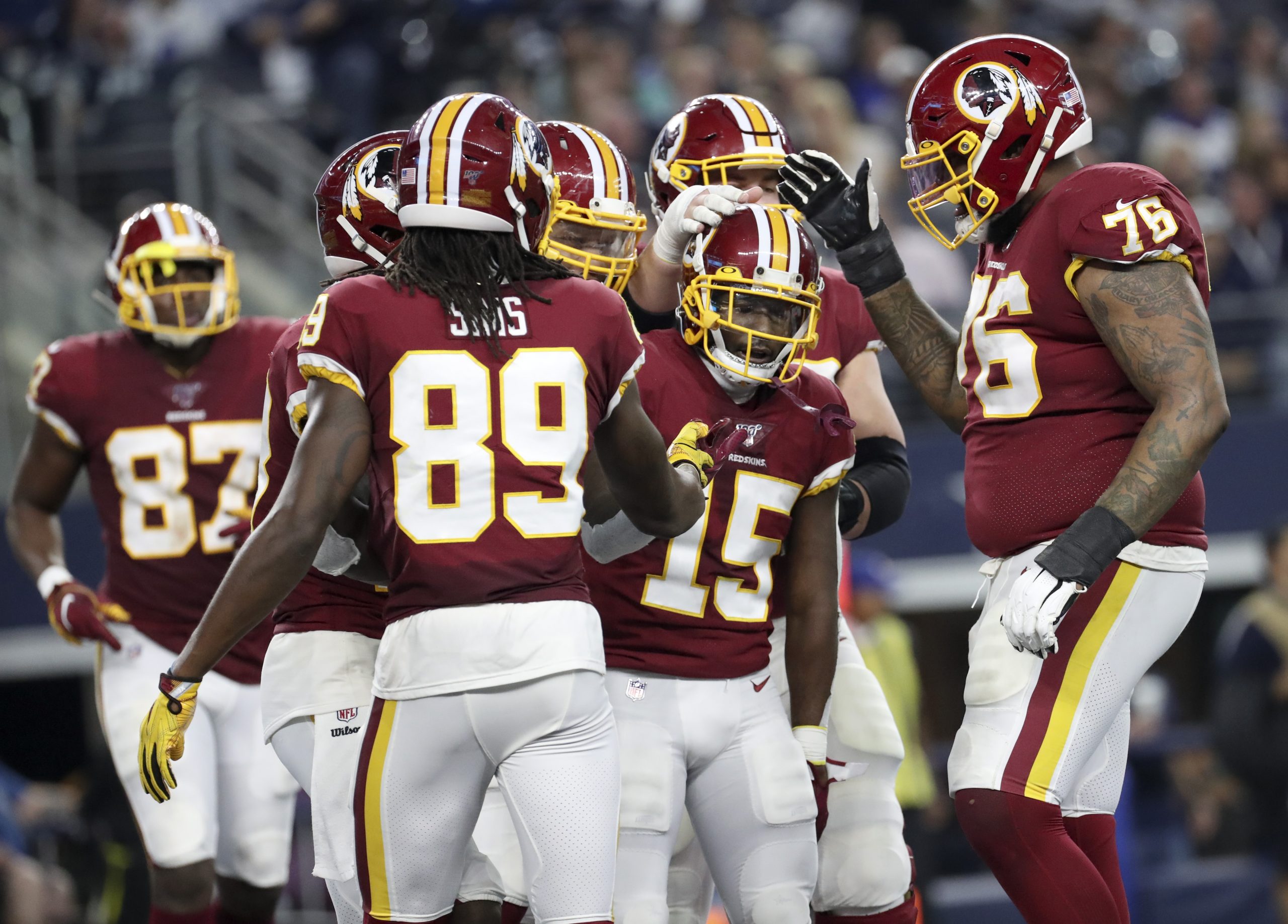 Washington Redskins Name Controversy NFL Dallas Cowboys Cleveland