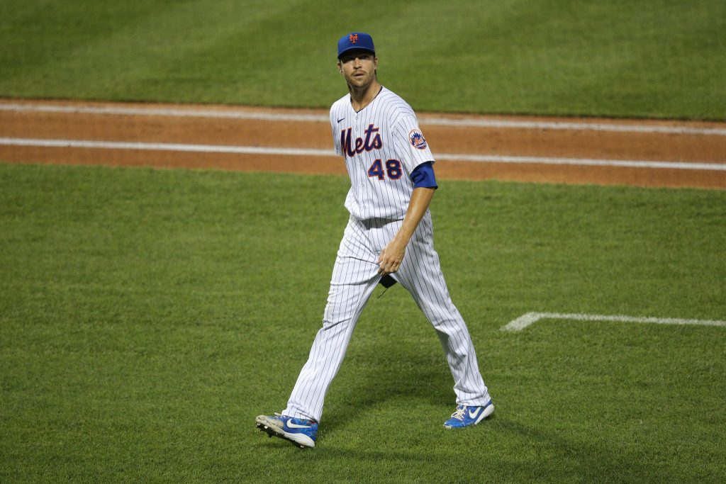 Jacob deGrom injury: Mets ace scratched from start with neck tightness ...