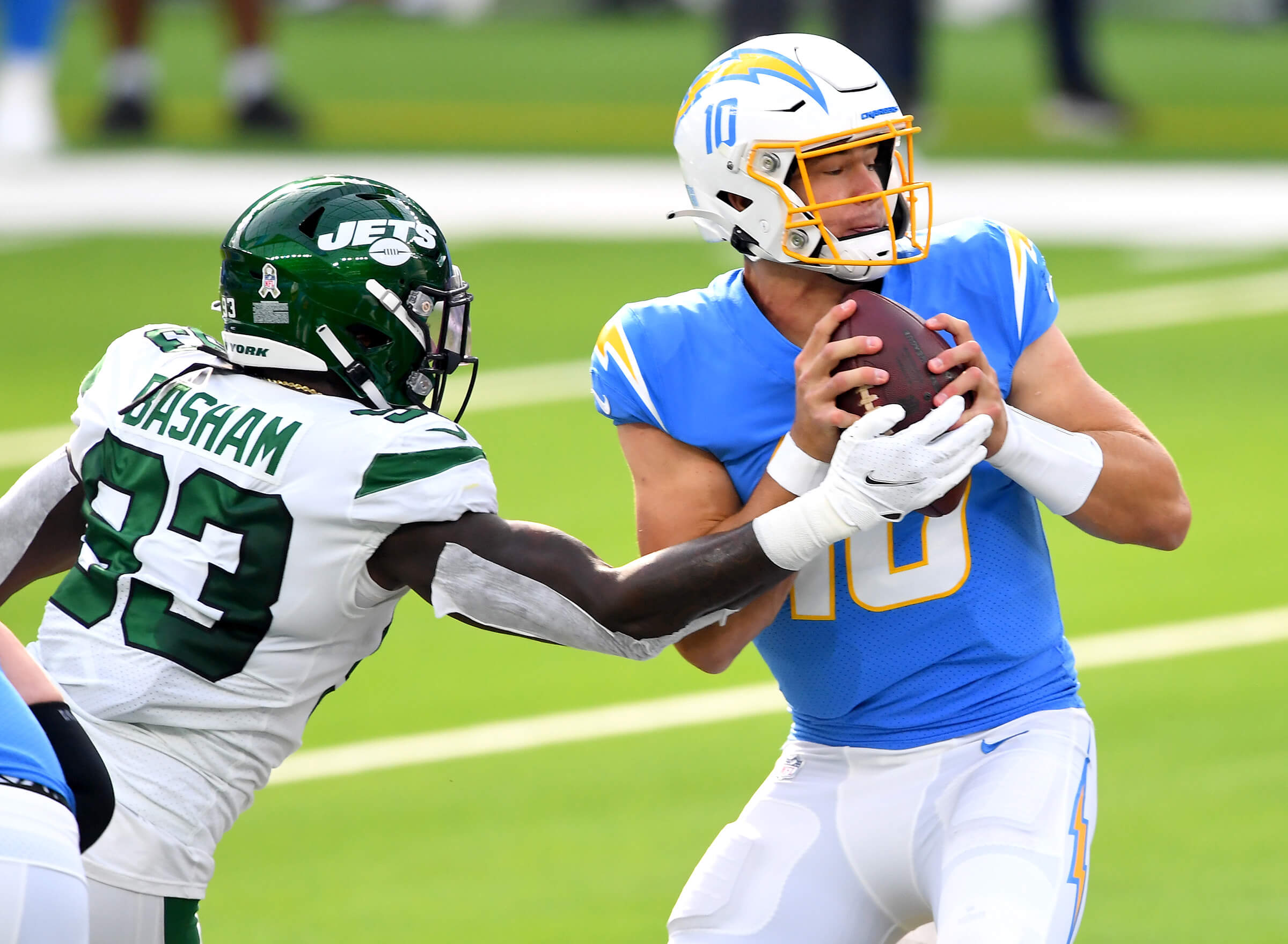 Jets vs. Los Angeles Chargers