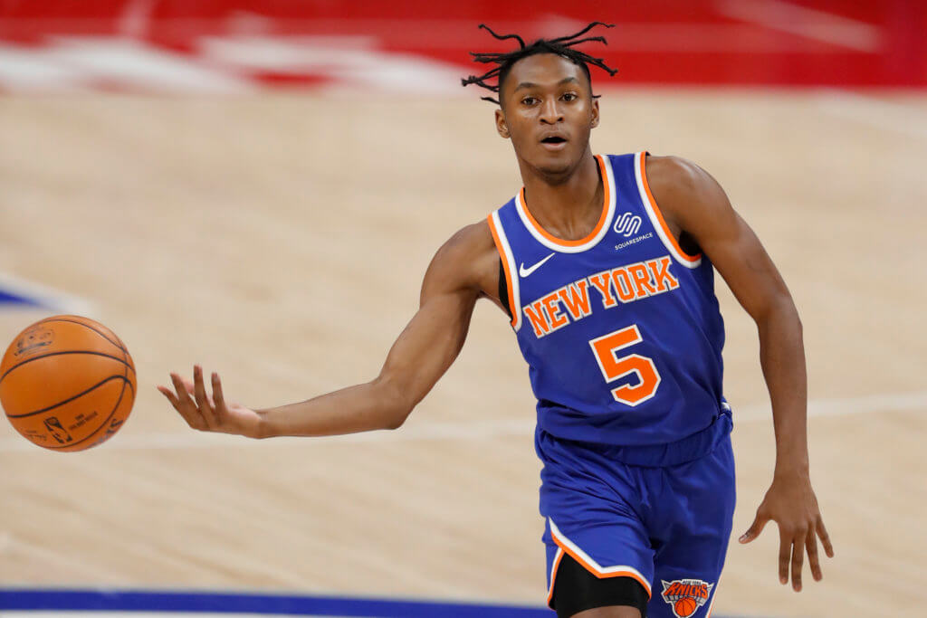 Immanuel Quickley taking early lead in Knicks youth ...