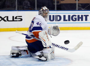 Ilya Sorokin tipping scales in his favor in Islanders' first-round series  vs. Penguins