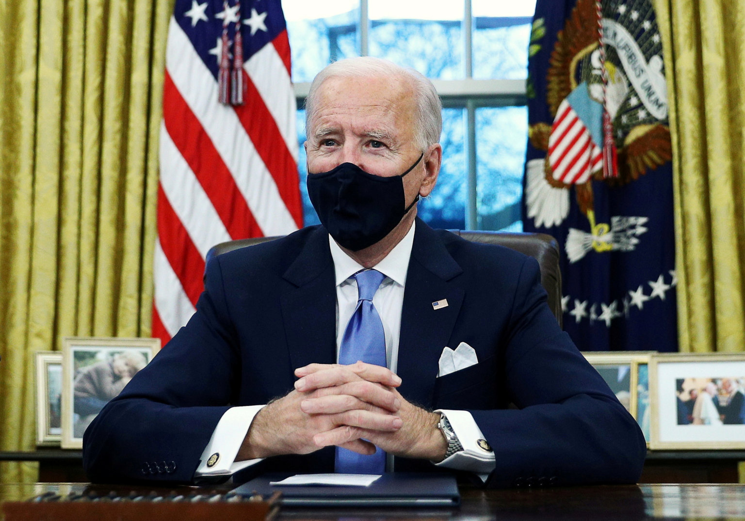 Biden will order masks on planes and trains, increase disaster funds to ...