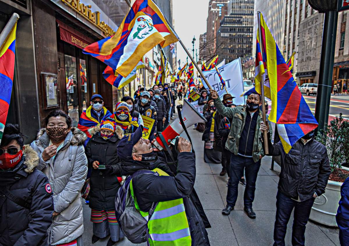 march through Manhattan on 62nd anniversary