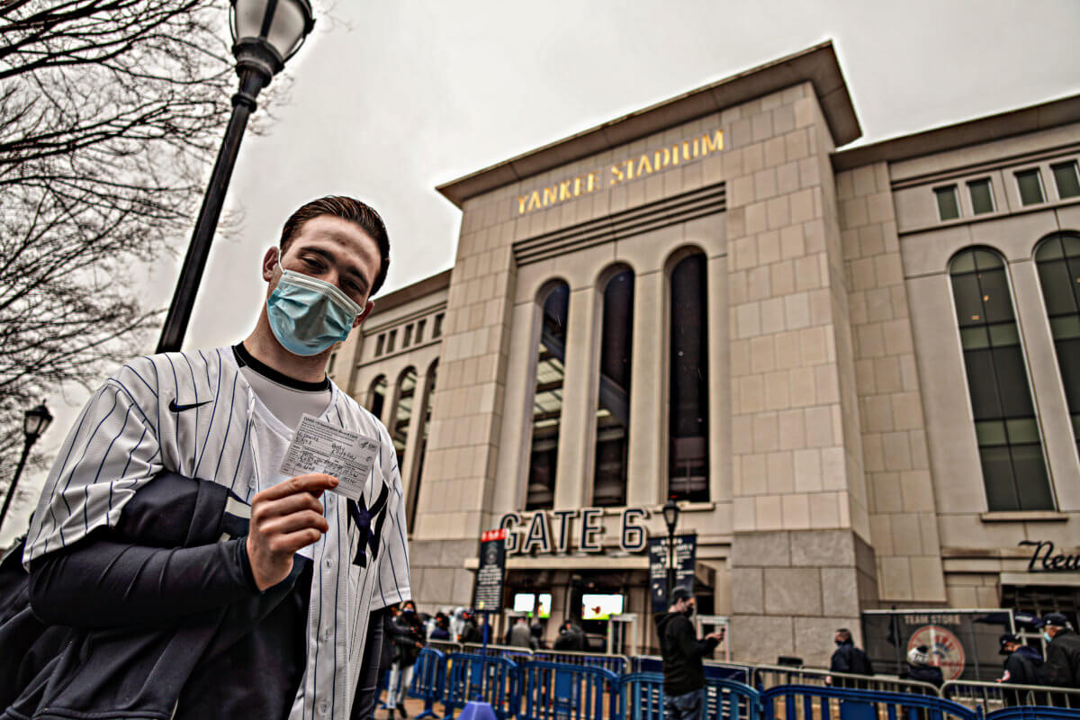 Yankee Stadium welcomes in-person crowd for Opening Day