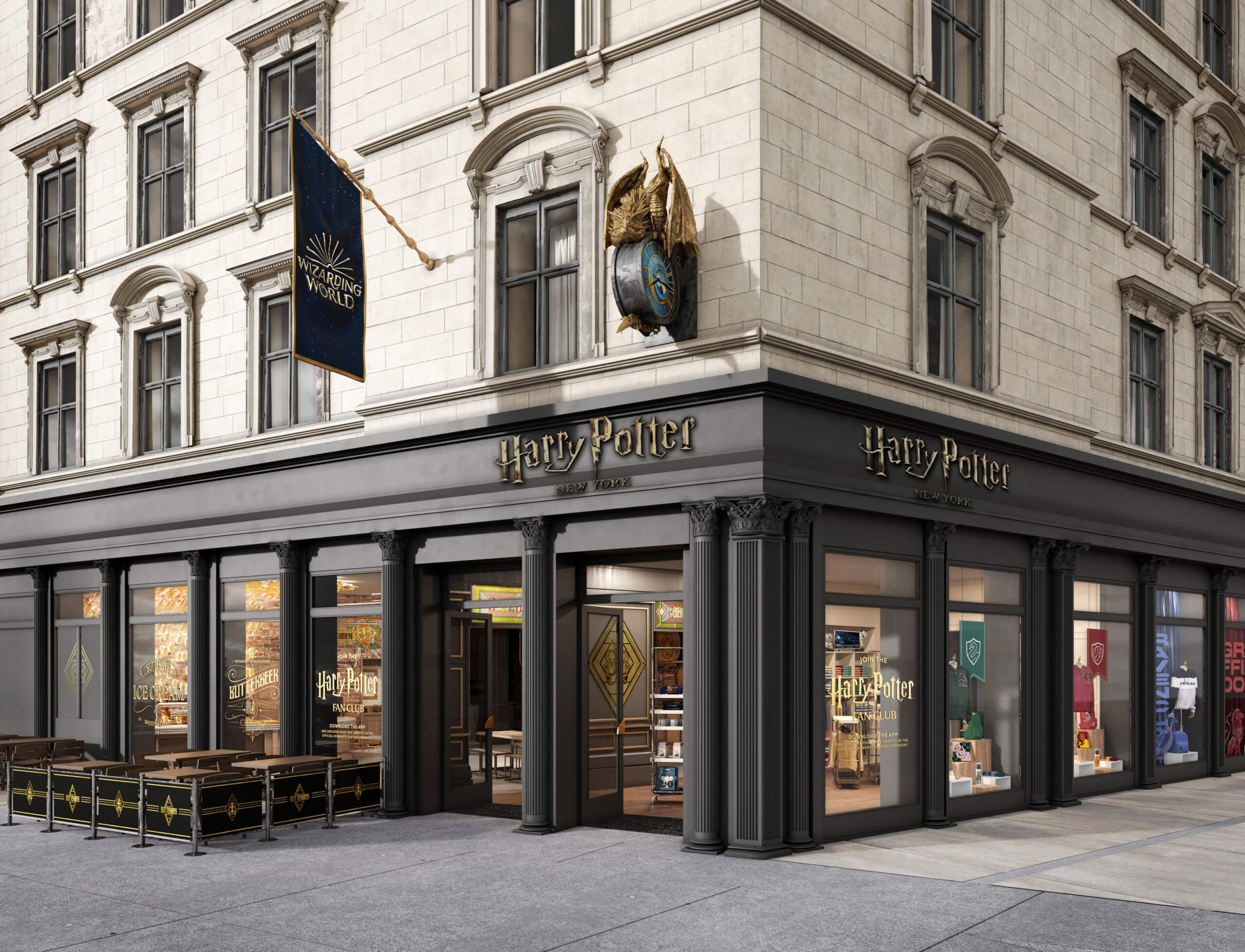 erts renderen ik heb nodig Take a peek inside the new Harry Potter New York store opening this summer  in the Flatiron District | amNewYork