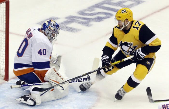 Ilya Sorokin tipping scales in his favor in Islanders' first-round series  vs. Penguins